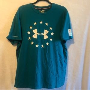 Under Armour blue Freedom T-shirt